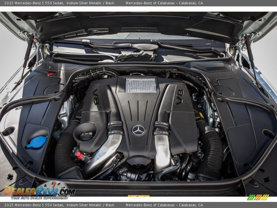 2015 Mercedes-Benz S 550 Sedan 4.6 Liter biturbo DI DOHC 32-Valve VVT V8 Engine Photo #8