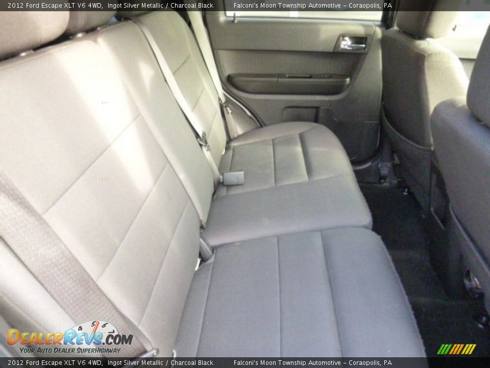 2012 Ford Escape XLT V6 4WD Ingot Silver Metallic / Charcoal Black Photo #13
