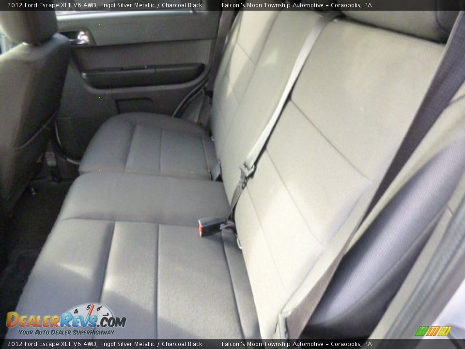 2012 Ford Escape XLT V6 4WD Ingot Silver Metallic / Charcoal Black Photo #16