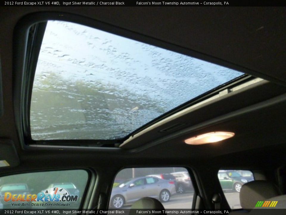 2012 Ford Escape XLT V6 4WD Ingot Silver Metallic / Charcoal Black Photo #20