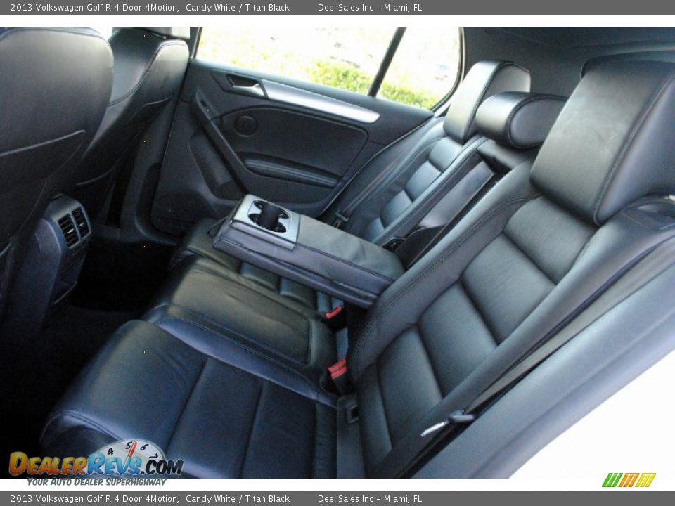 2013 Volkswagen Golf R 4 Door 4Motion Candy White / Titan Black Photo #12