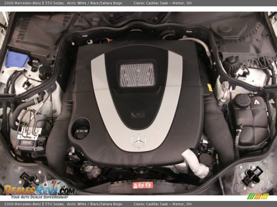 2009 Mercedes-Benz E 550 Sedan 5.5 Liter DOHC 32-Valve VVT V8 Engine Photo #19