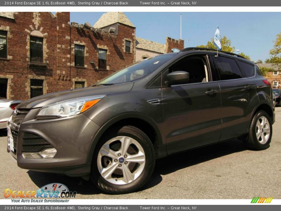2014 Ford Escape SE 1.6L EcoBoost 4WD Sterling Gray / Charcoal Black Photo #1