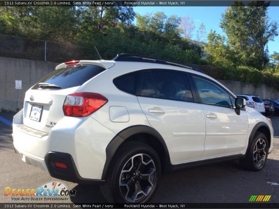 2013 Subaru XV Crosstrek 2.0 Limited Satin White Pearl / Ivory Photo #4
