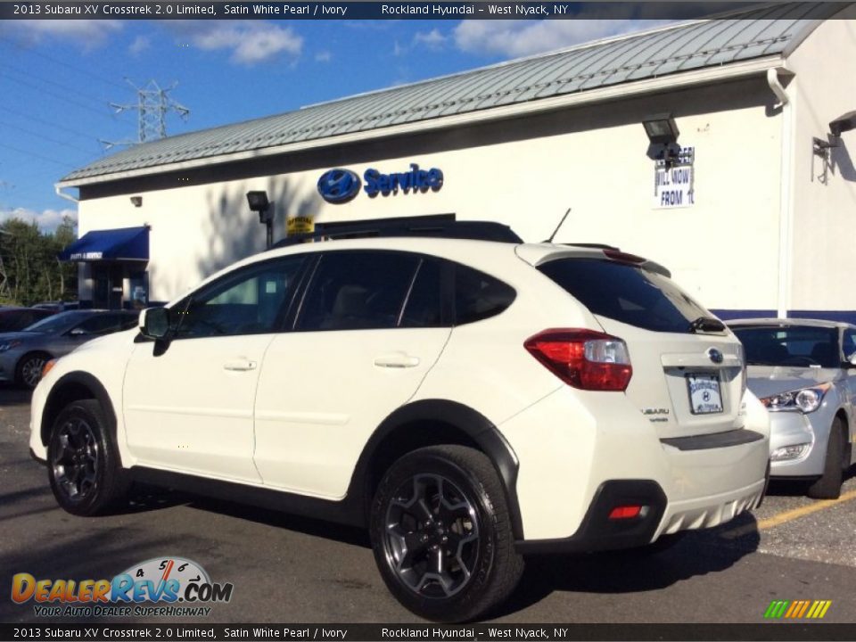 2013 Subaru XV Crosstrek 2.0 Limited Satin White Pearl / Ivory Photo #6