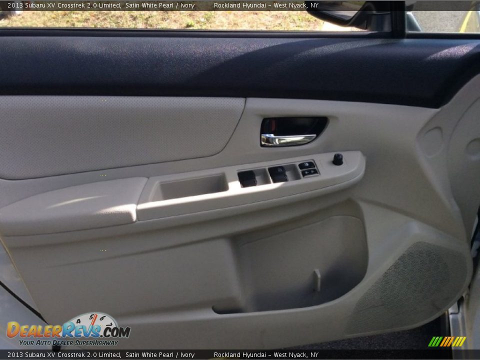 2013 Subaru XV Crosstrek 2.0 Limited Satin White Pearl / Ivory Photo #7