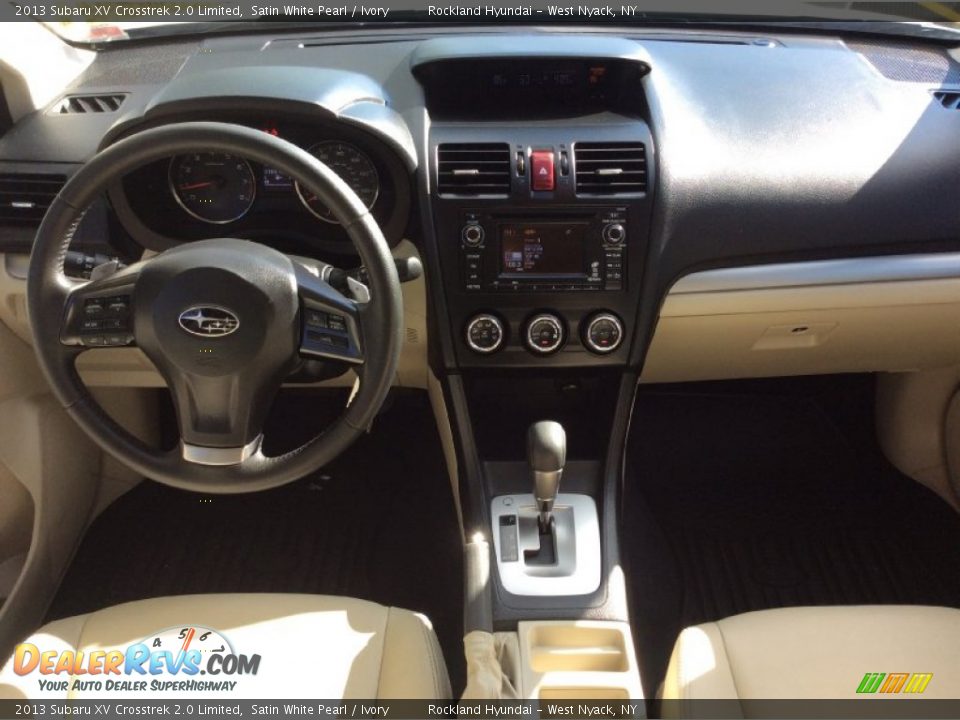 2013 Subaru XV Crosstrek 2.0 Limited Satin White Pearl / Ivory Photo #13