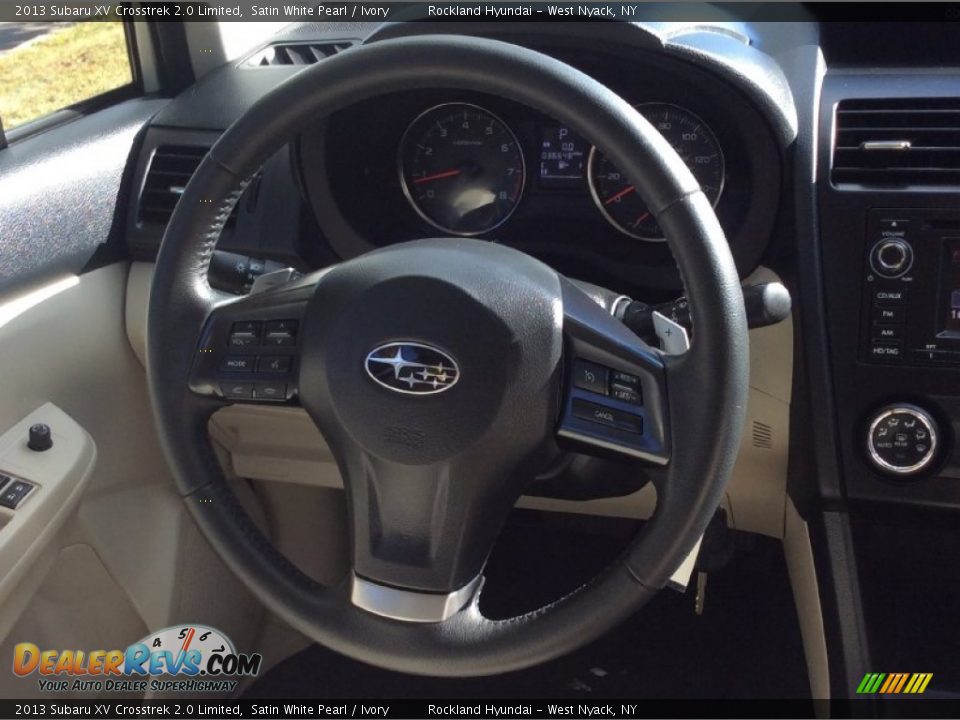 2013 Subaru XV Crosstrek 2.0 Limited Satin White Pearl / Ivory Photo #16