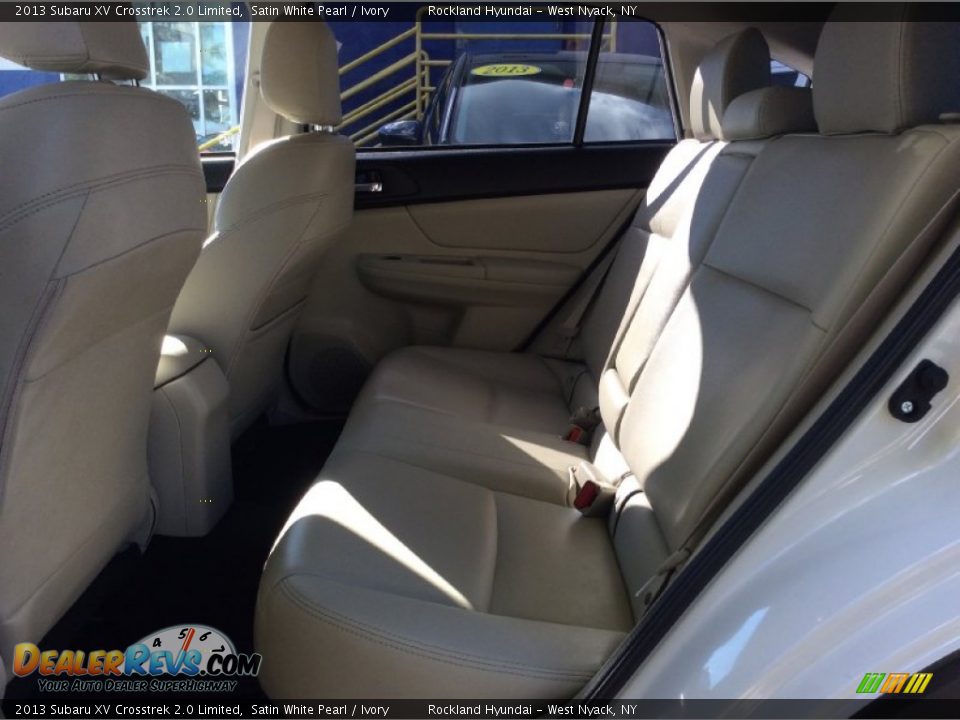 2013 Subaru XV Crosstrek 2.0 Limited Satin White Pearl / Ivory Photo #20