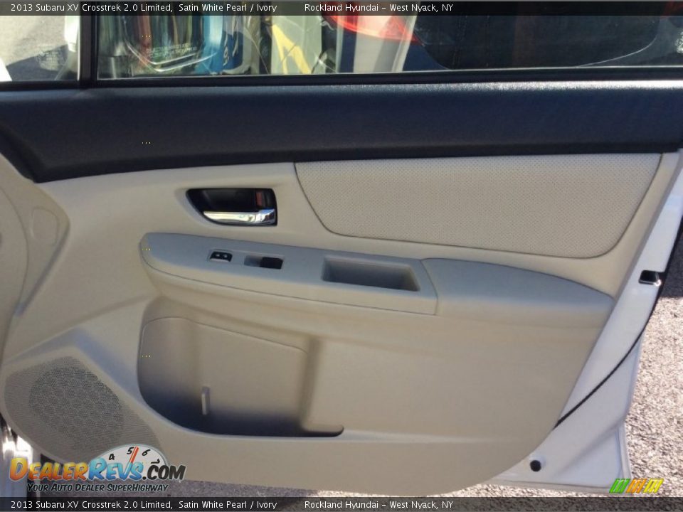 2013 Subaru XV Crosstrek 2.0 Limited Satin White Pearl / Ivory Photo #24