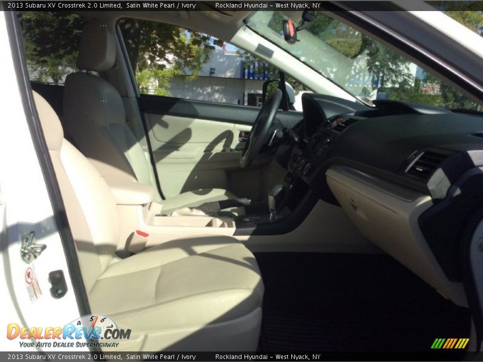 2013 Subaru XV Crosstrek 2.0 Limited Satin White Pearl / Ivory Photo #26