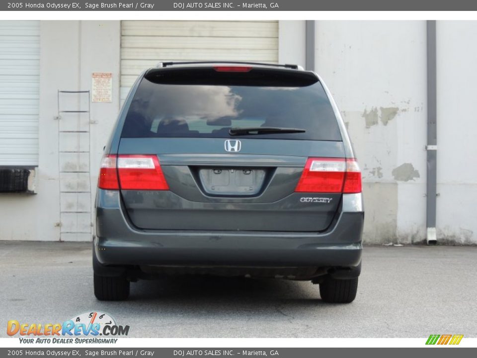 2005 Honda Odyssey EX Sage Brush Pearl / Gray Photo #36