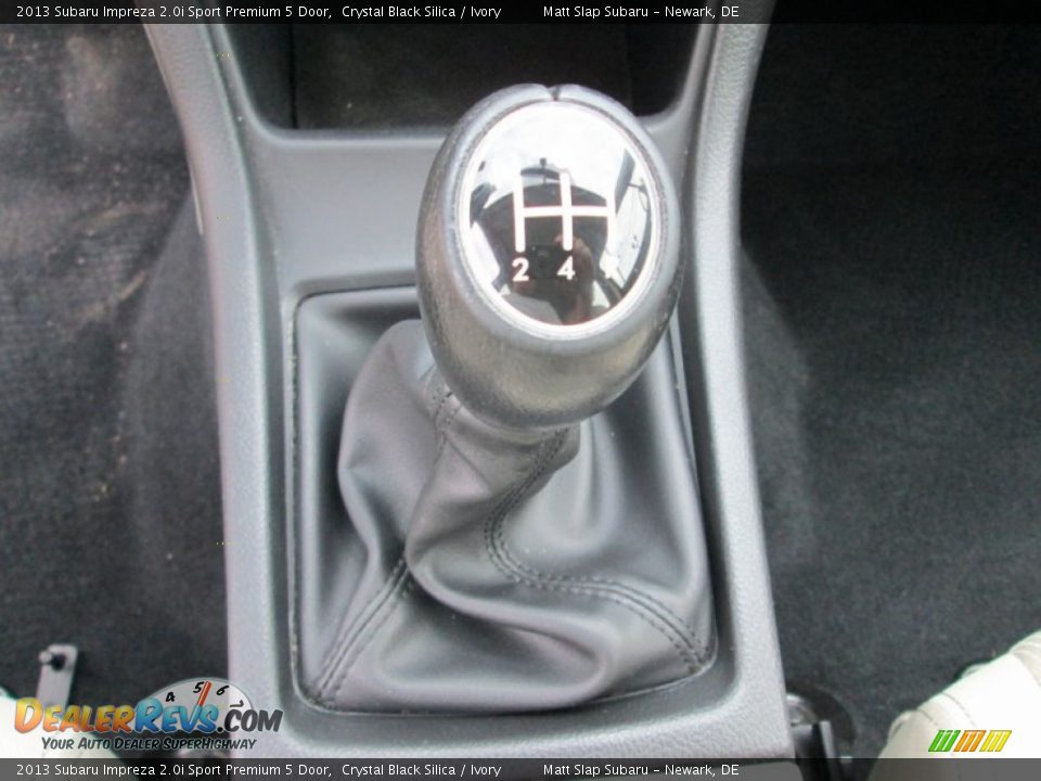 2013 Subaru Impreza 2.0i Sport Premium 5 Door Crystal Black Silica / Ivory Photo #25