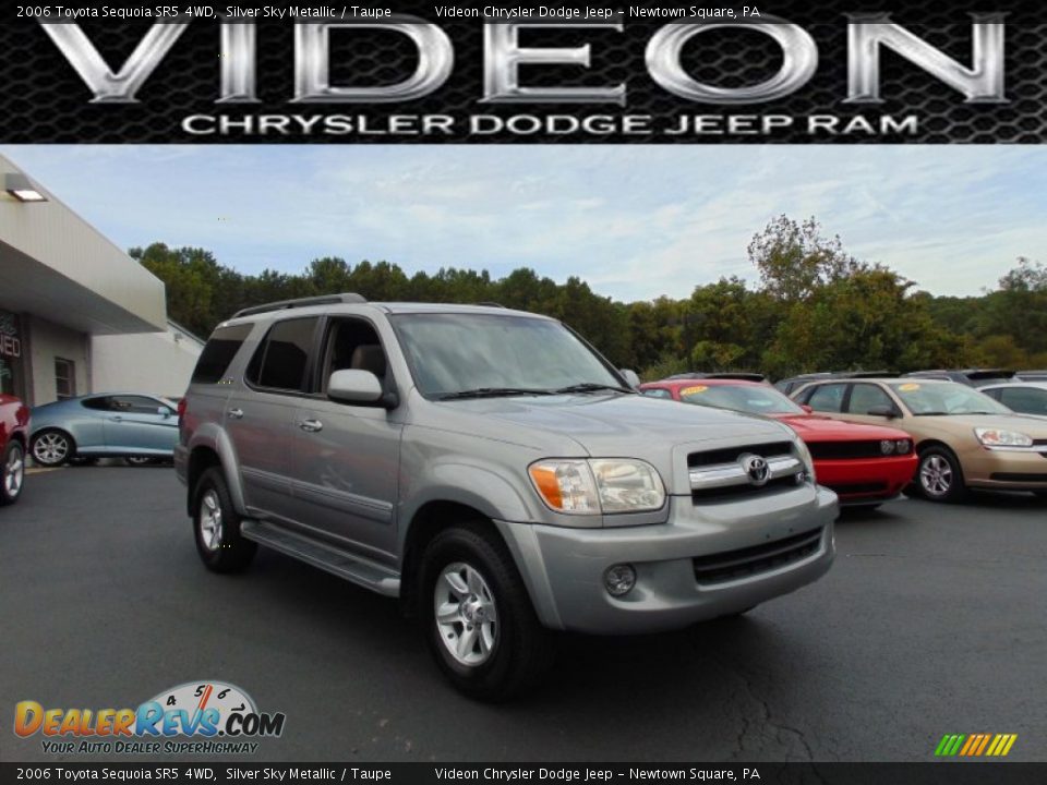 2006 Toyota Sequoia SR5 4WD Silver Sky Metallic / Taupe Photo #1
