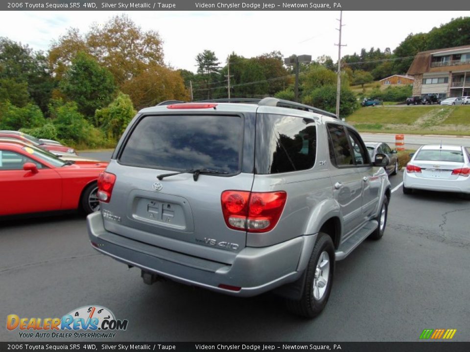 2006 Toyota Sequoia SR5 4WD Silver Sky Metallic / Taupe Photo #3