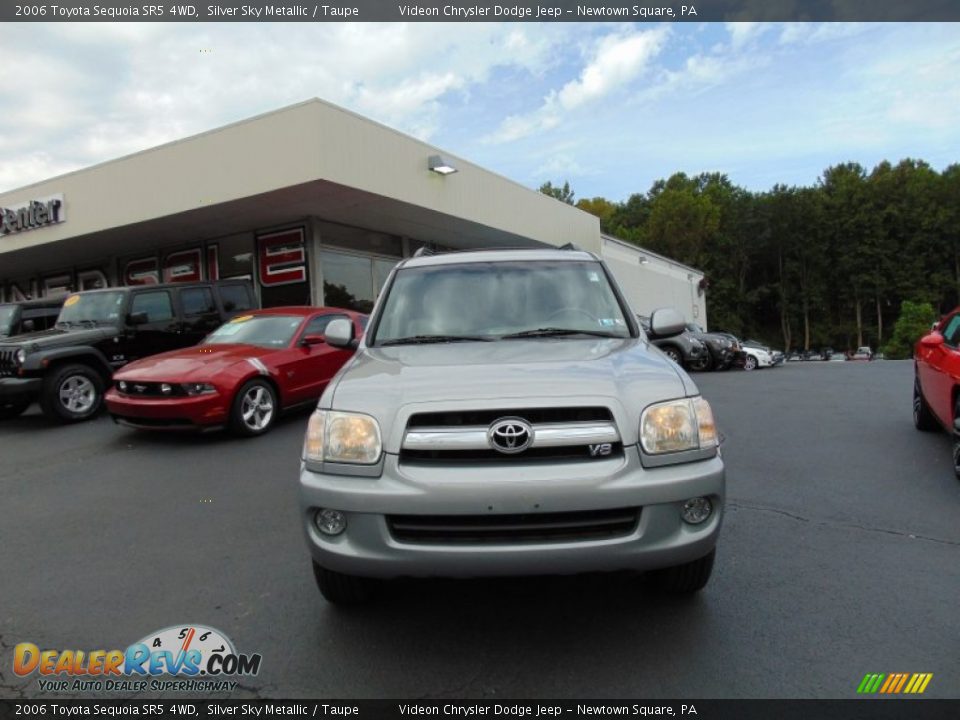 2006 Toyota Sequoia SR5 4WD Silver Sky Metallic / Taupe Photo #8
