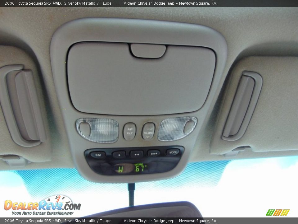 2006 Toyota Sequoia SR5 4WD Silver Sky Metallic / Taupe Photo #30
