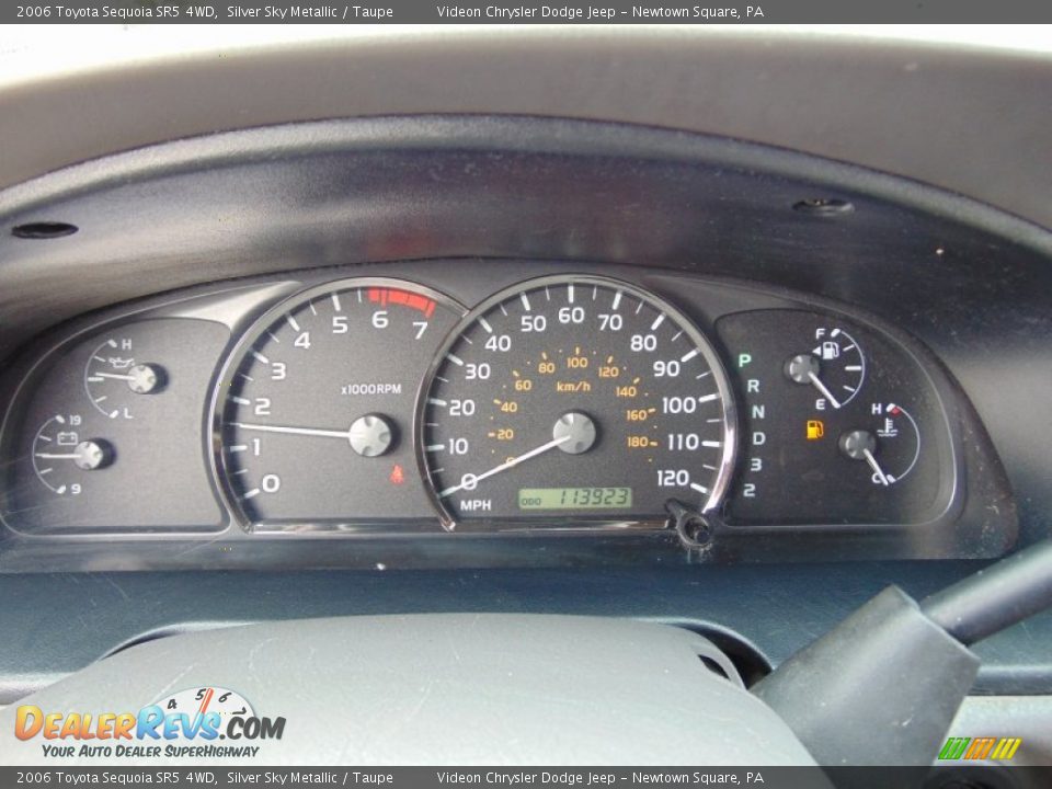 2006 Toyota Sequoia SR5 4WD Gauges Photo #32
