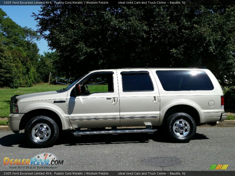 Pueblo Gold Metallic 2005 Ford Excursion Limited 4X4 Photo #3