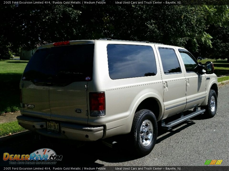 2005 Ford Excursion Limited 4X4 Pueblo Gold Metallic / Medium Pebble Photo #5