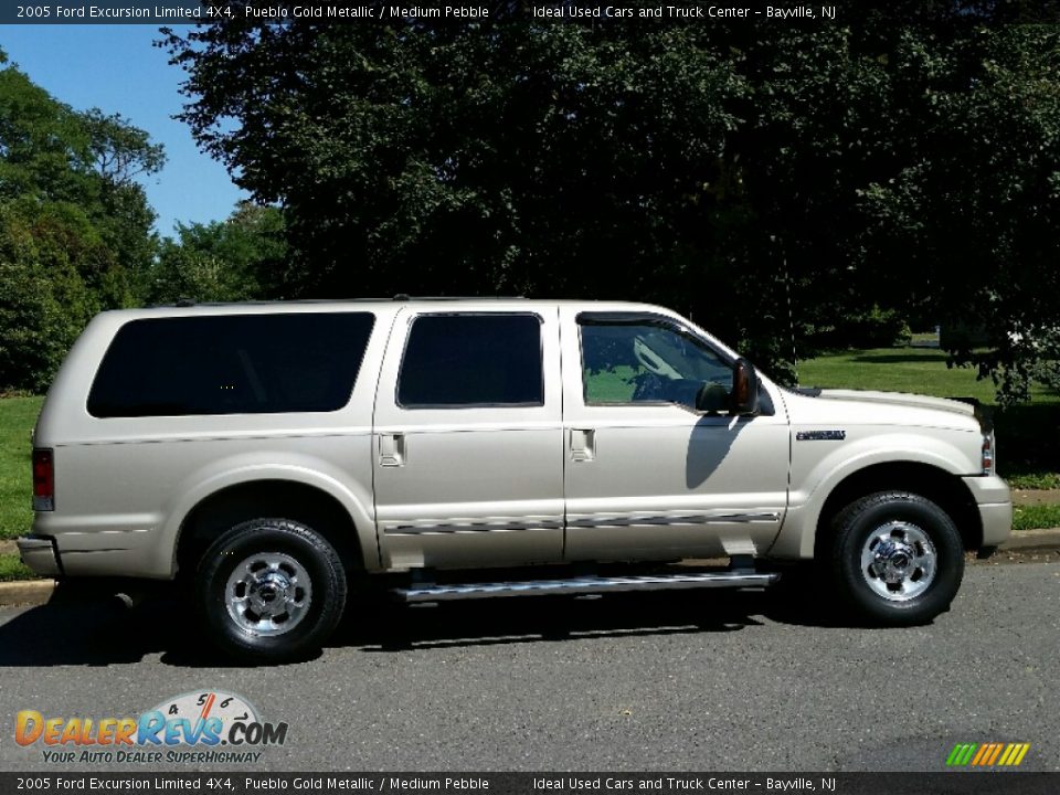 2005 Ford Excursion Limited 4X4 Pueblo Gold Metallic / Medium Pebble Photo #6