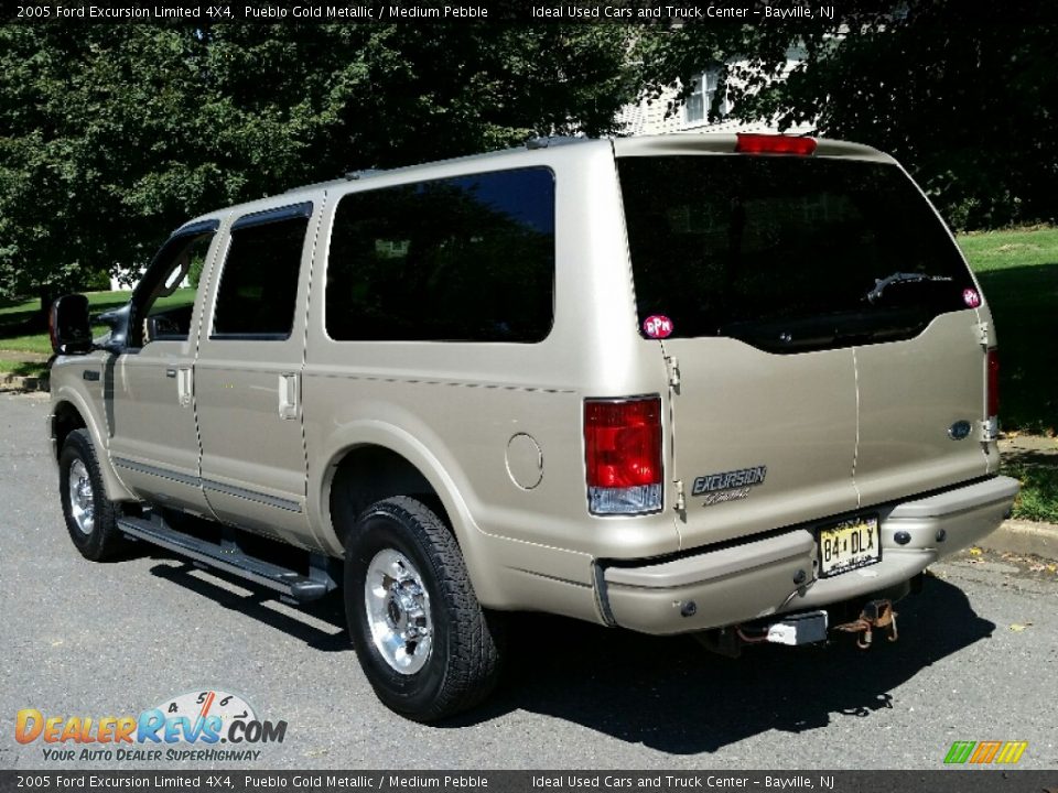 2005 Ford Excursion Limited 4X4 Pueblo Gold Metallic / Medium Pebble Photo #8