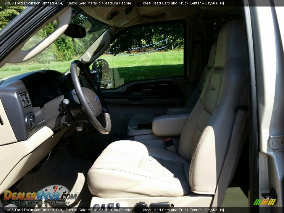 2005 Ford Excursion Limited 4X4 Pueblo Gold Metallic / Medium Pebble Photo #16