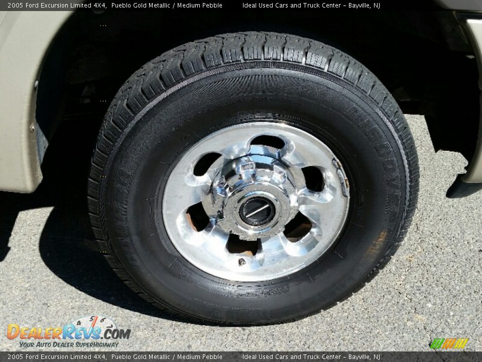 2005 Ford Excursion Limited 4X4 Pueblo Gold Metallic / Medium Pebble Photo #26