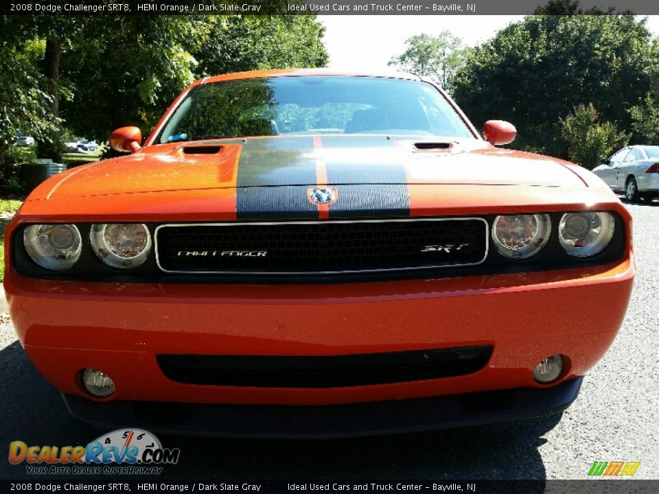 2008 Dodge Challenger SRT8 HEMI Orange / Dark Slate Gray Photo #2