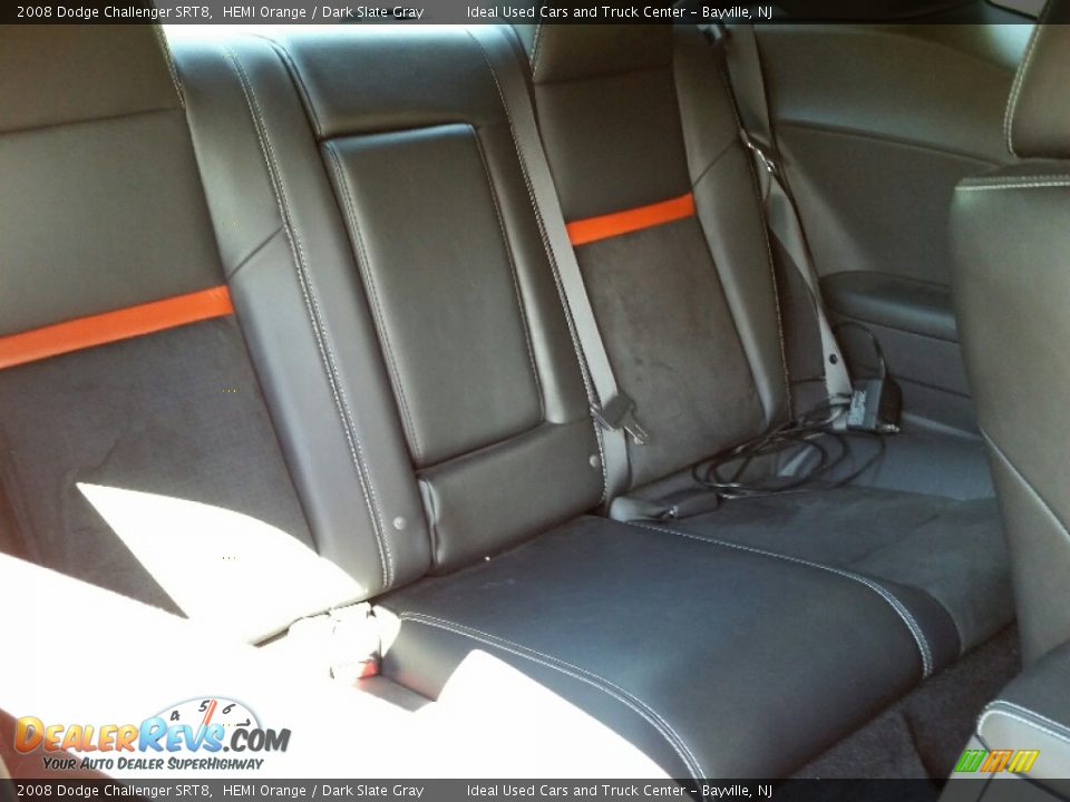 2008 Dodge Challenger SRT8 HEMI Orange / Dark Slate Gray Photo #8