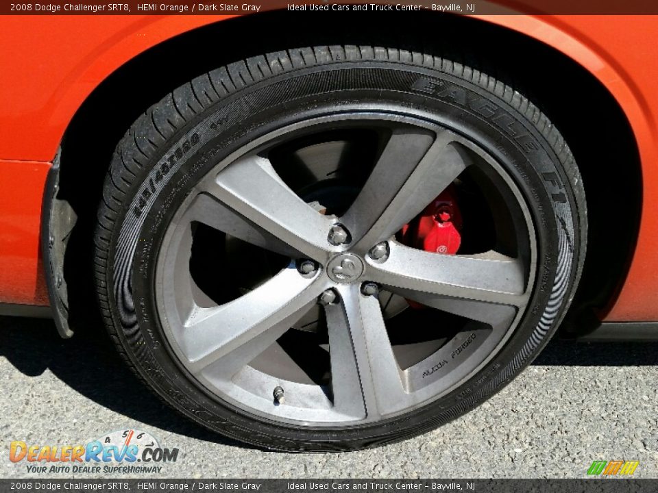 2008 Dodge Challenger SRT8 HEMI Orange / Dark Slate Gray Photo #18