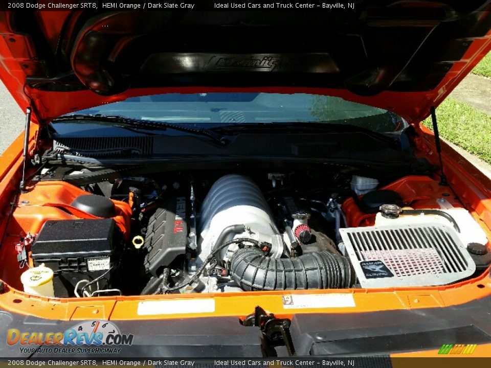 2008 Dodge Challenger SRT8 HEMI Orange / Dark Slate Gray Photo #22