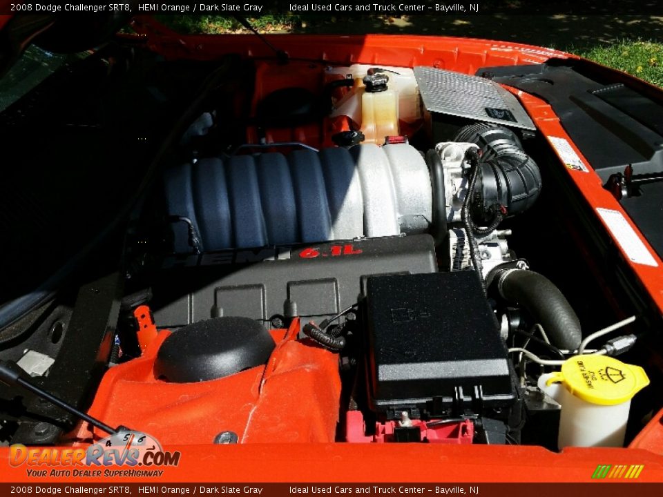 2008 Dodge Challenger SRT8 HEMI Orange / Dark Slate Gray Photo #23
