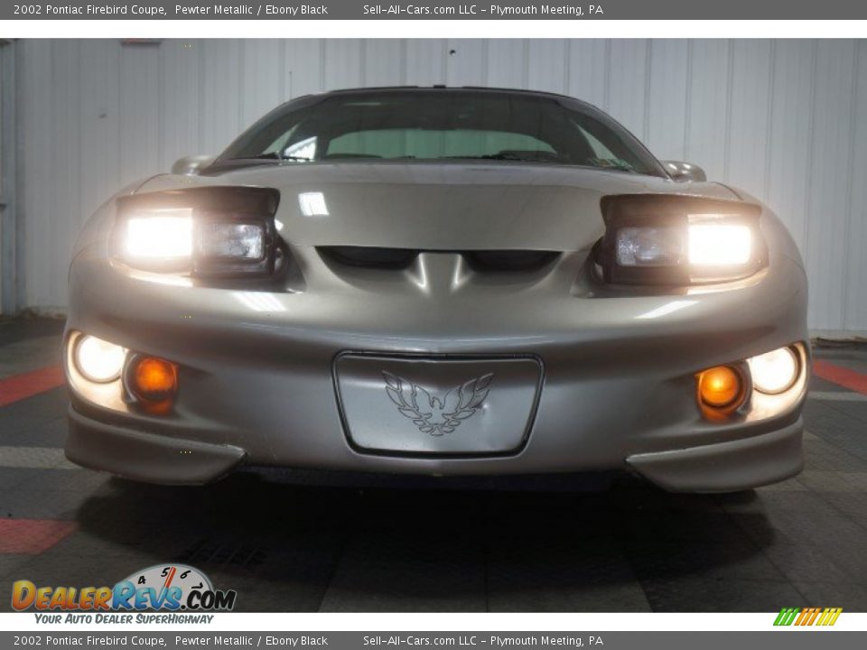 2002 Pontiac Firebird Coupe Pewter Metallic / Ebony Black Photo #4
