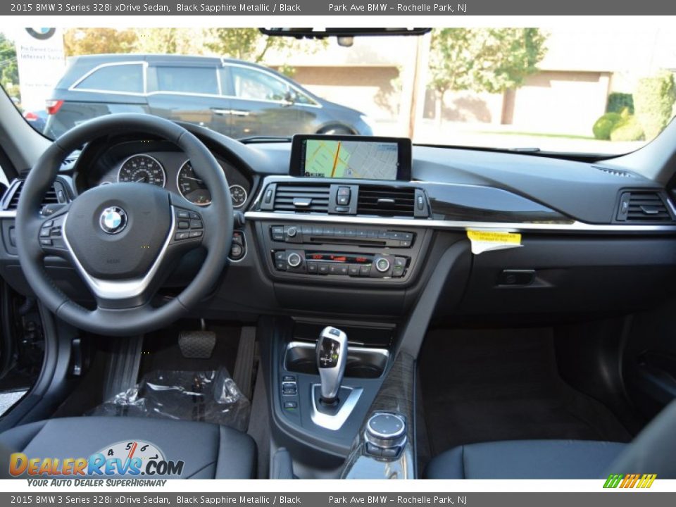 2015 BMW 3 Series 328i xDrive Sedan Black Sapphire Metallic / Black Photo #15