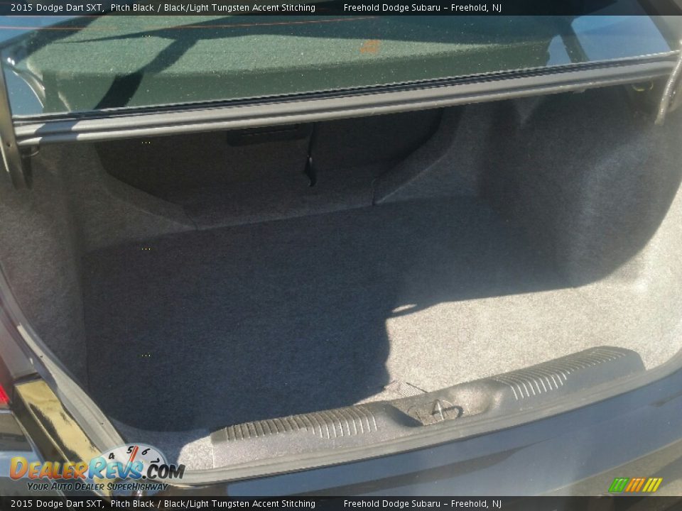 2015 Dodge Dart SXT Pitch Black / Black/Light Tungsten Accent Stitching Photo #30