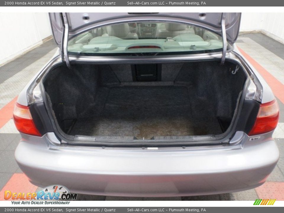 2000 Honda Accord EX V6 Sedan Signet Silver Metallic / Quartz Photo #18