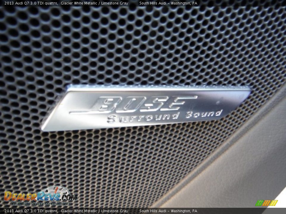 2013 Audi Q7 3.0 TDI quattro Glacier White Metallic / Limestone Gray Photo #18