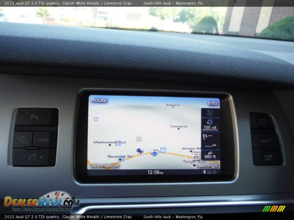 2013 Audi Q7 3.0 TDI quattro Glacier White Metallic / Limestone Gray Photo #22