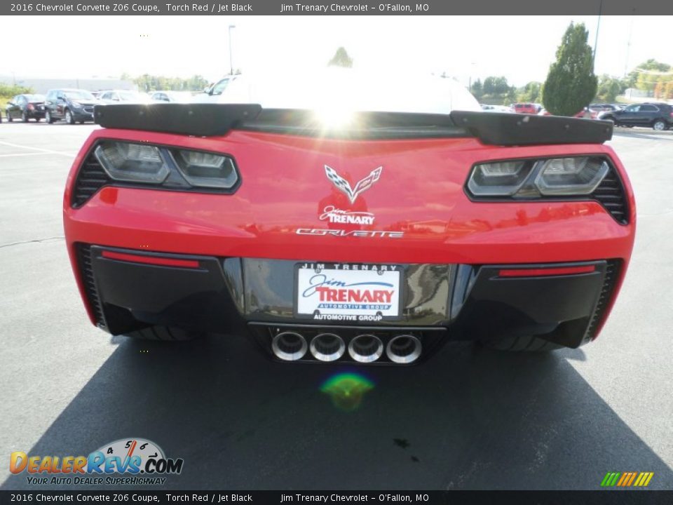 2016 Chevrolet Corvette Z06 Coupe Torch Red / Jet Black Photo #4
