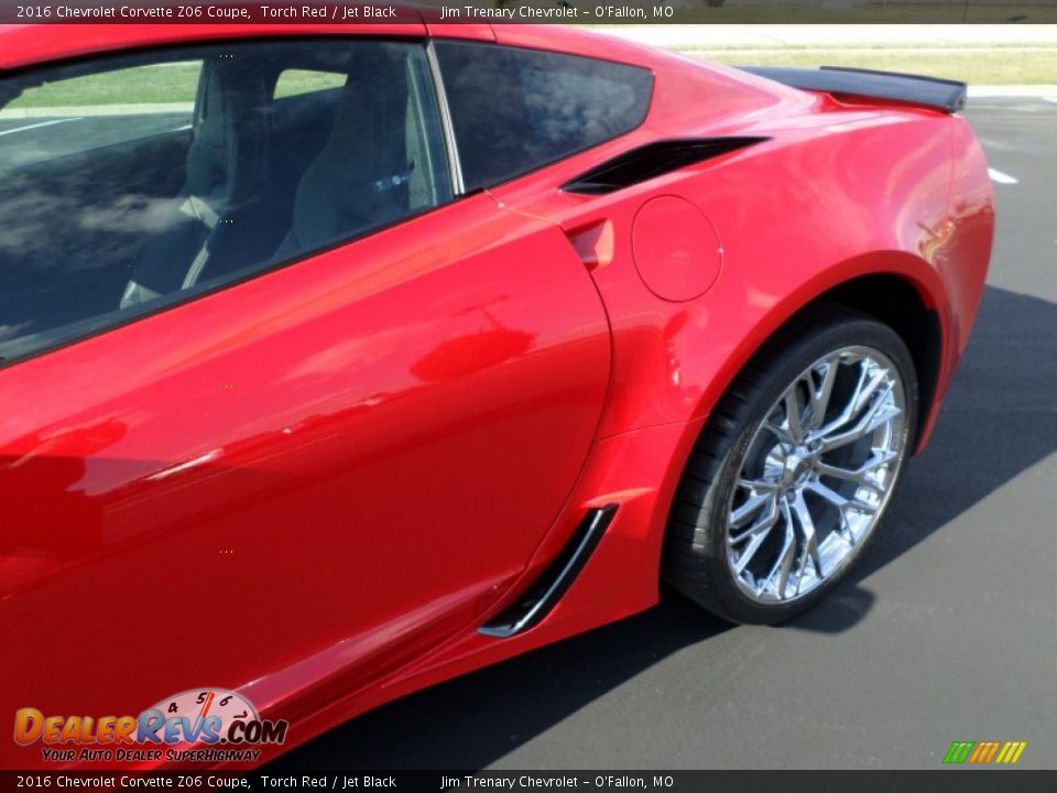 2016 Chevrolet Corvette Z06 Coupe Torch Red / Jet Black Photo #13