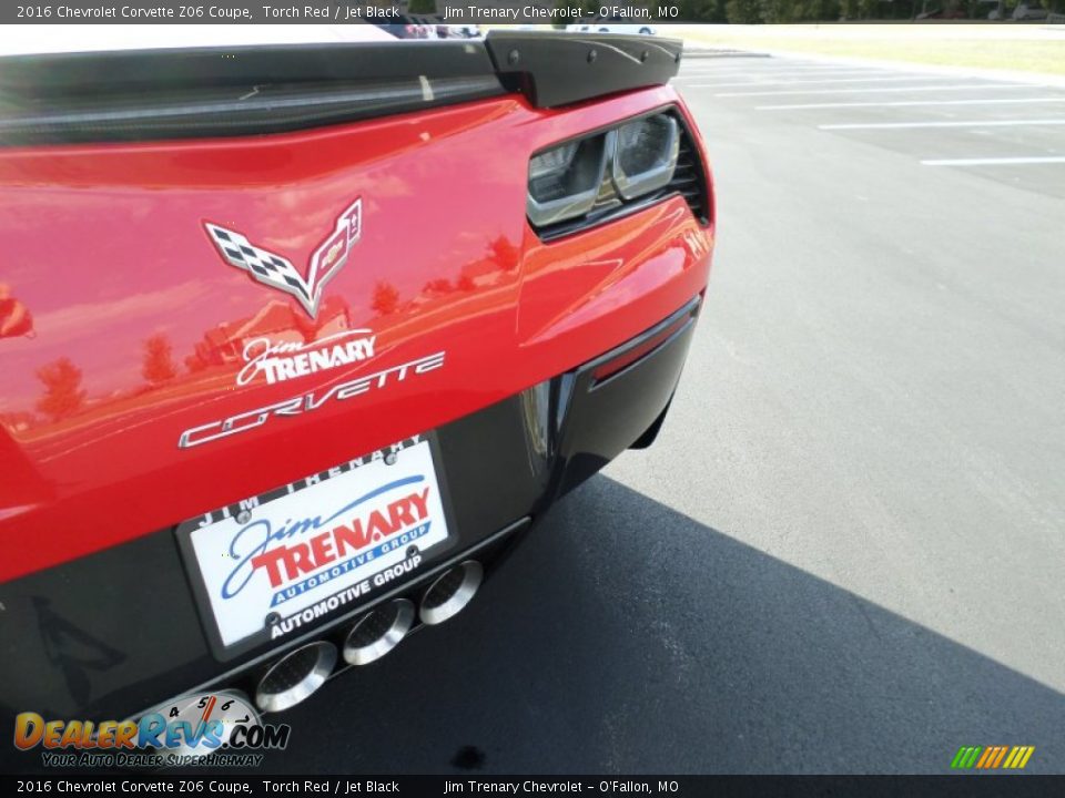 2016 Chevrolet Corvette Z06 Coupe Torch Red / Jet Black Photo #15
