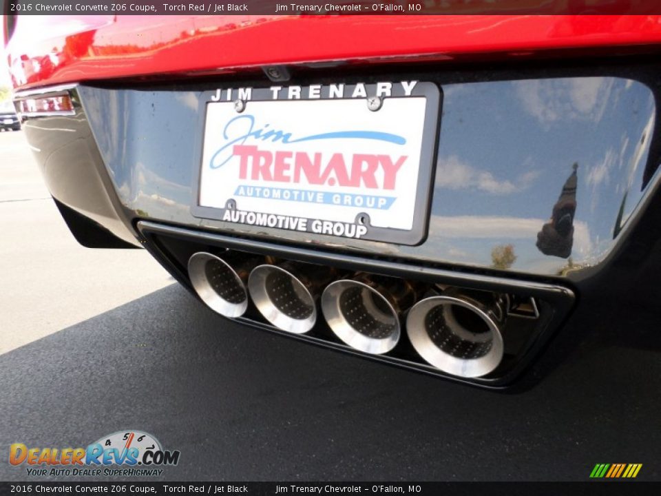 2016 Chevrolet Corvette Z06 Coupe Torch Red / Jet Black Photo #17