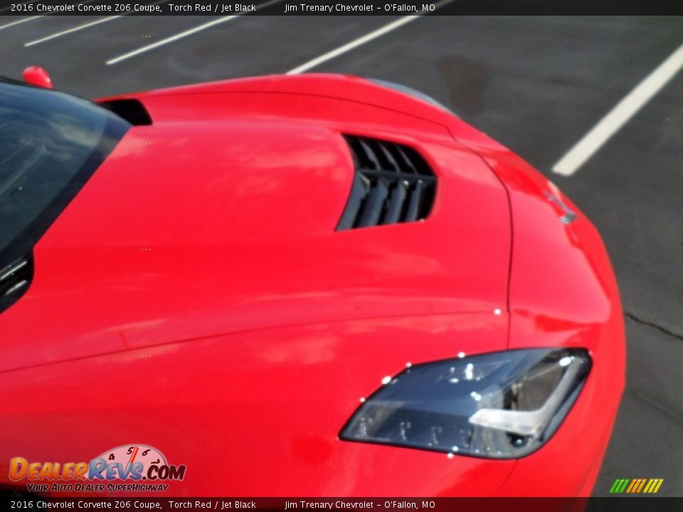 2016 Chevrolet Corvette Z06 Coupe Torch Red / Jet Black Photo #25