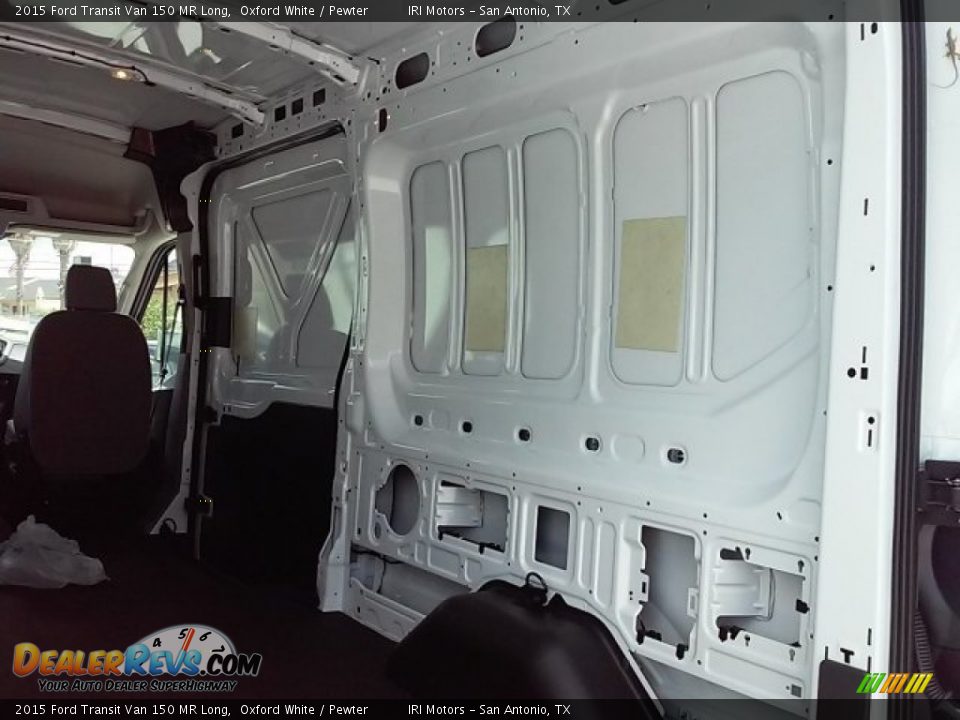 2015 Ford Transit Van 150 MR Long Oxford White / Pewter Photo #26