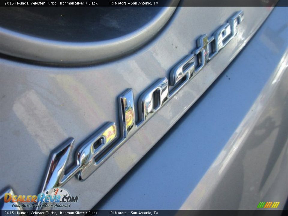 2015 Hyundai Veloster Turbo Ironman Silver / Black Photo #6