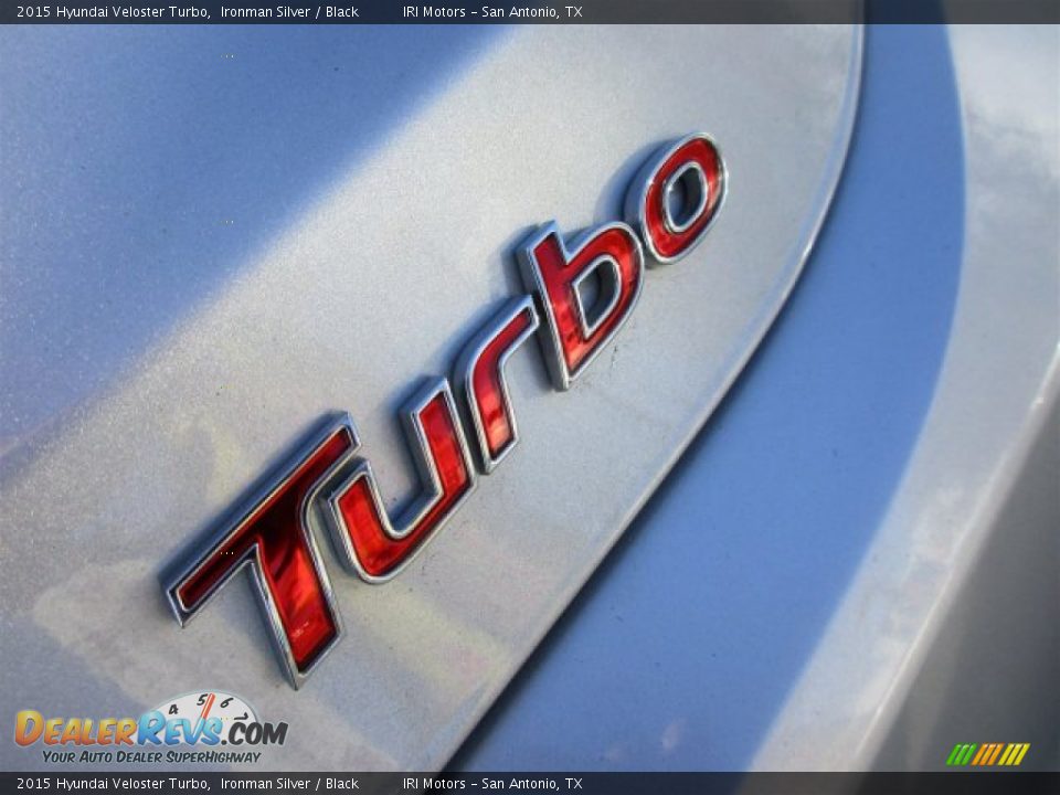 2015 Hyundai Veloster Turbo Ironman Silver / Black Photo #7