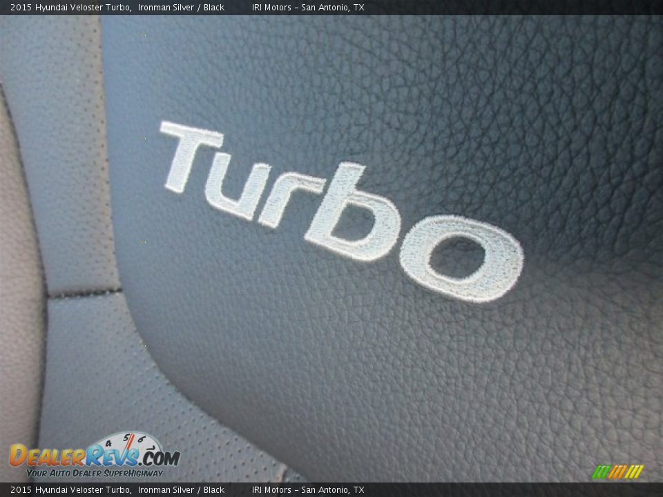 2015 Hyundai Veloster Turbo Ironman Silver / Black Photo #10