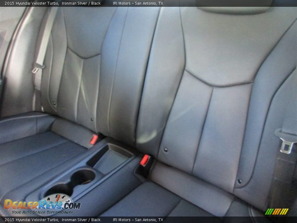 2015 Hyundai Veloster Turbo Ironman Silver / Black Photo #11