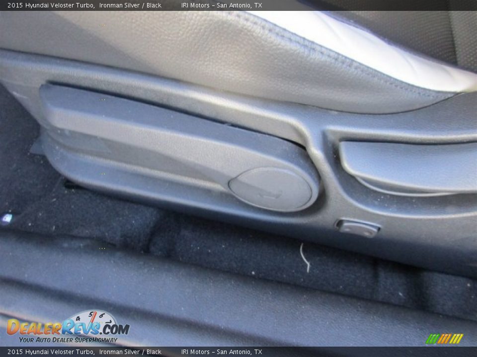 2015 Hyundai Veloster Turbo Ironman Silver / Black Photo #15